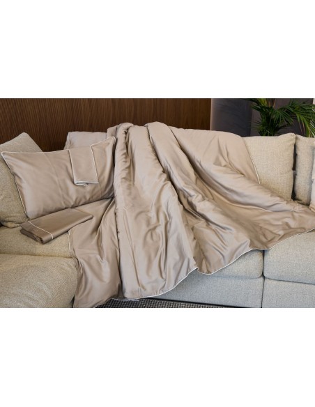 LIU JO COMPLETO LENZUOLA MATRIMONIALE IN RASO - PIPING