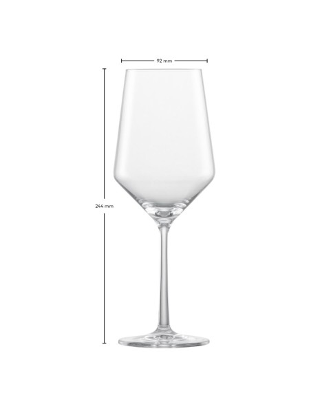 SCHOTT ZWIESEL SET 2 CALICI VINO ROSSO 54 CL - PURE