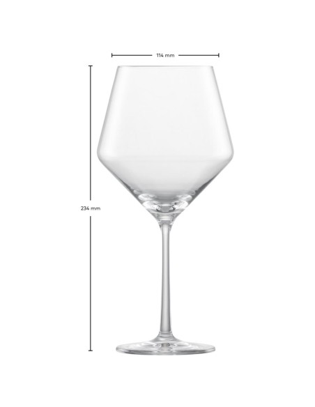 SCHOTT ZWIESEL SET 2 CALICI VINO ROSSO BURGUNDY 69,2 CL - PURE