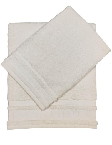 LIU JO SET 2 ASCIUGAMANI IN SPUGNA DI COTONE