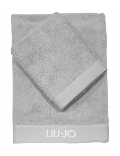 LIU JO SET 2 ASCIUGAMANI IN SPUGNA DI COTONE