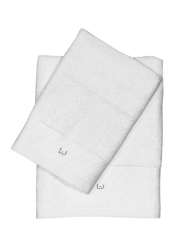 LIU JO SET 2 ASCIUGAMANI IN SPUGNA DI COTONE -...