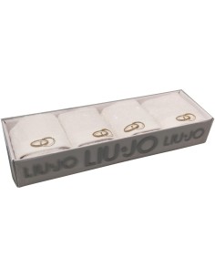 LIU JO SET 4 LAVETTE 30 X 30 CM IN SCATOLA - FEDI