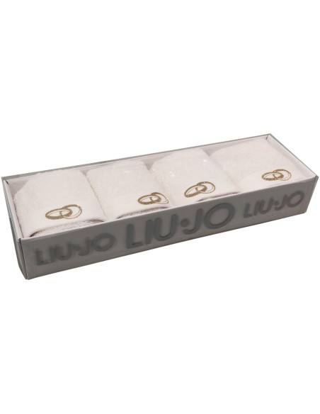 LIU JO SET 4 LAVETTE 30 X 30 CM IN SCATOLA - FEDI