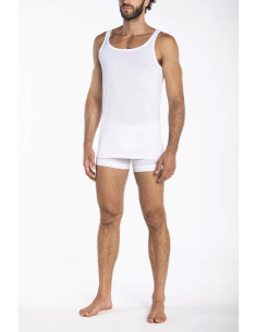 JULIPET CANOTTA UOMO IN FILO DI SCOZIA PURO COTONE - INLED 2