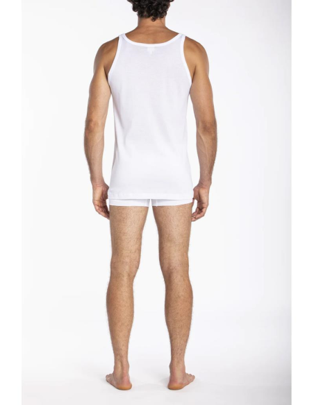 JULIPET CANOTTA UOMO IN FILO DI SCOZIA PURO COTONE - INLED