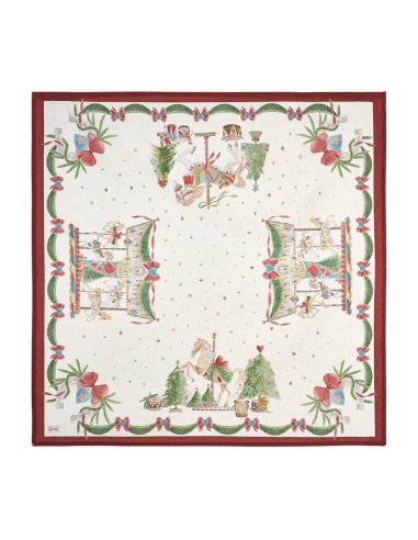 NUVOLE DI STOFFA COPRITAVOLA NATALIZIO 120 X...