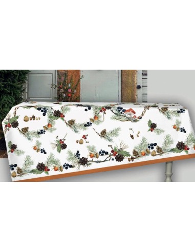 TAG HOUSE TOVAGLIA IN COTONE STAMPATO - BOSCHESSA