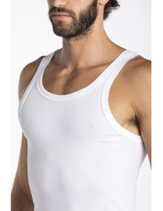 JULIPET CANOTTA UOMO IN JERSEY DI COTONE ELASTICIZZATO -... 2