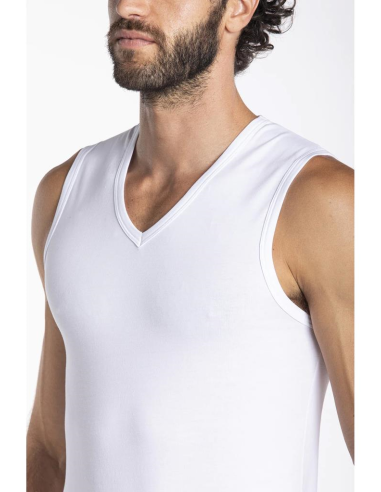 JULIPET MAGLIA UOMO SMANICATA SCOLLO A V IN...