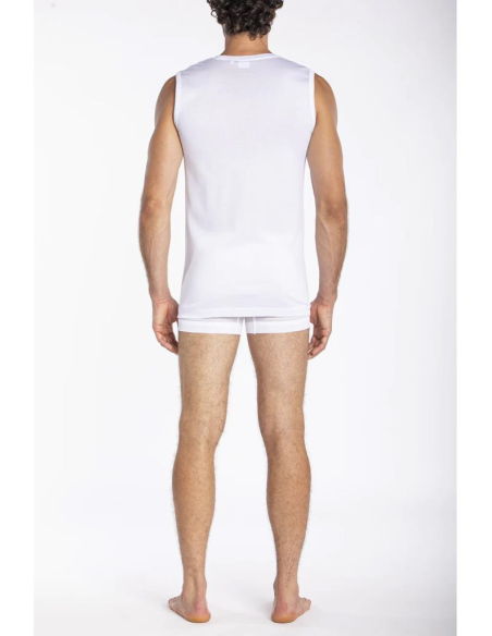 JULIPET MAGLIA UOMO SMANICATA SCOLLO A V IN FILO DI SCOZIA - INA