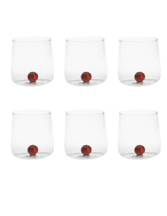 ZAFFERANO SET 6 BICCHIERI ACQUA 44 CL - BILIA 2