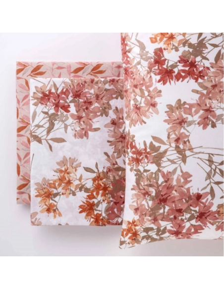 RIVIERA COMPLETO LENZUOLA 1 PIAZZA IN FLANELLA - FLORA