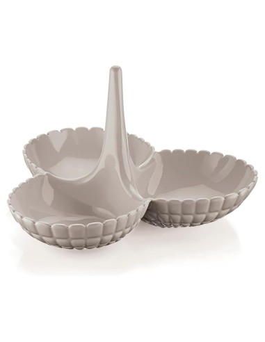 GUZZINI ANTIPASTIERA 3 CIOTOLE - TIFFANY