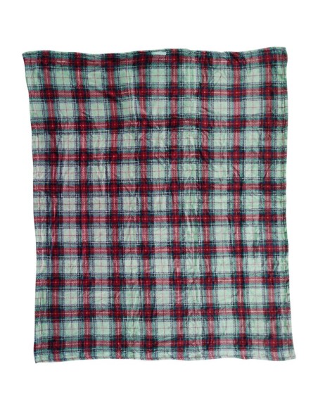 NOIDINOTTE CUSCINO-PLAID 130 X 160 CM IN CORAL FLEECE
