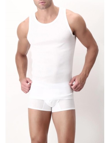 PEROFIL CANOTTA UOMO SPALLA LARGA IN FILO DI...