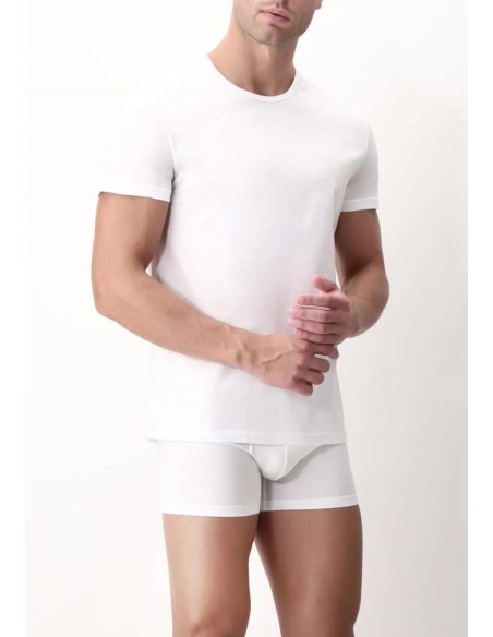 PEROFIL MAGLIETTA UOMO GIROCOLLO IN FILO DI SCOZIA - FSA T-SHIRT