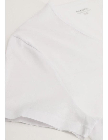 PEROFIL MAGLIETTA UOMO SCOLLO V IN FILO DI SCOZIA - FSA V-NEK T-SHIRT