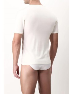 PEROFIL MAGLIETTA UOMO SCOLLO V IN LANA - V-NECK LANA & CO 2