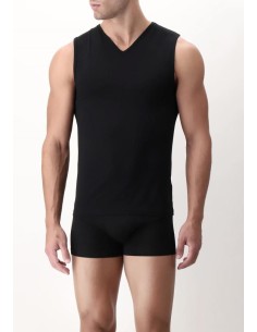 PEROFIL MAGLIETTA UOMO SMANICATA SCOLLO A V JERSEY -...