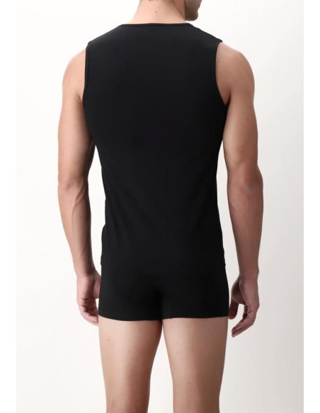 PEROFIL MAGLIETTA UOMO SMANICATA SCOLLO A V JERSEY - SLEEVELESS VEST