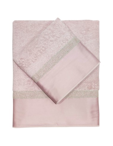 DAVID SET 2 ASCIUGAMANI VISO E OSPITE IN SPUGNA...