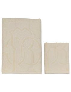 ROBERTO CAVALLI SET 2 ASCIUGAMANI IN SPUGNA DI COTONE... 2