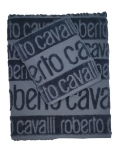 ROBERTO CAVALLI SET 2 ASCIUGAMANI IN SPUGNA DI COTONE... 2