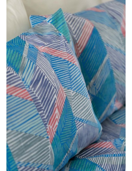 RIVIERA COMPLETO LENZUOLA-COPRILETTO 1 PIAZZA IN COTONE - GOYA