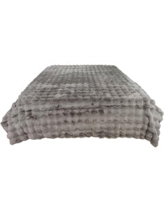 RIVIERA PLAID ECOPELLICCIA VELLUTO 210 X 240 CM - ZORBA