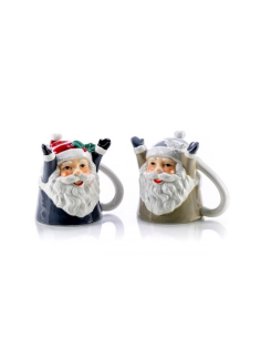 EVVIVA SET 2 TAZZE COLAZIONE 12 CM - UPSIDE DOWN BABBO... 2