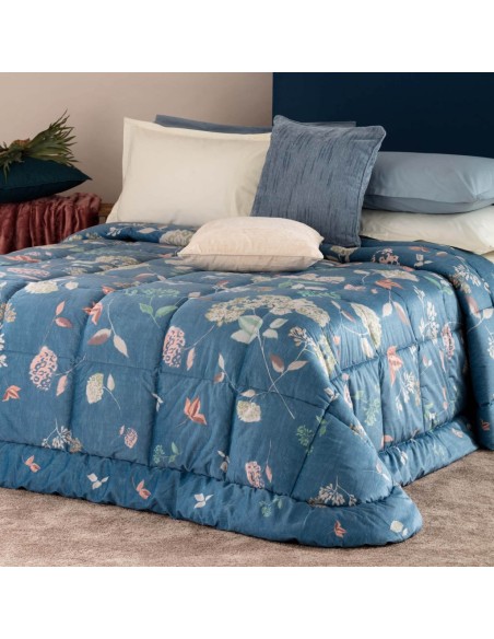 RIVIERA TRAPUNTA MATRIMONIALE 260 X 270 CM IN VELLUTO - IKEBANA