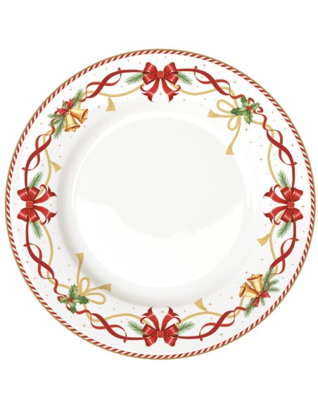 EASY LIFE SERVIZIO NATALIZIO 18 PEZZI IN PORCELLANA - CHRISTMAS TALE