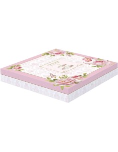 EASY LIFE ALZATA A DUE PIANI 25 CM - FLOWER DAMASK 2