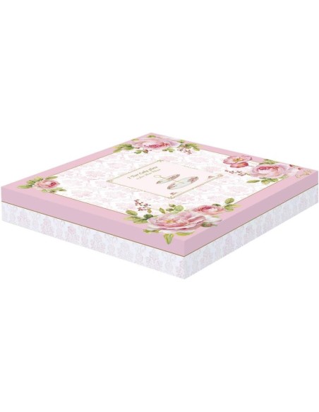 EASY LIFE ALZATA A DUE PIANI 25 CM - FLOWER DAMASK