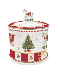 EASY LIFE BISCOTTIERA NATALIZIA Ø 14 X H16.5 CM -...