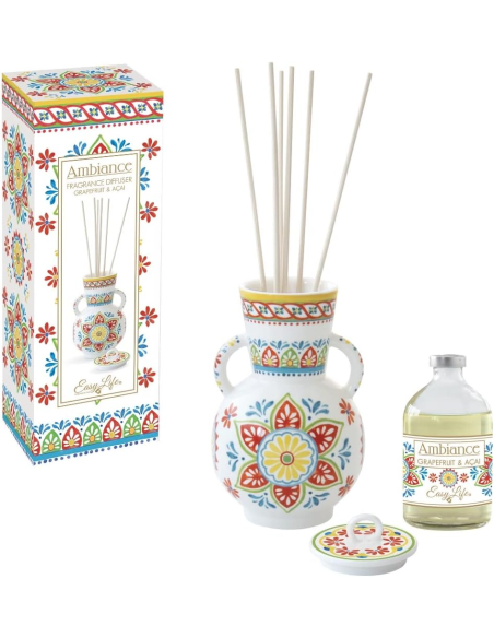 EASY LIFE DIFFUSORI PER AMBIENTE 16 CM CON FRAGRANZA - SEVILLA ORANGE