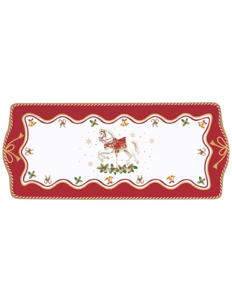 EASY LIFE PIATTO PORTATA 35 X 15 CM - CHRISTMAS TALE