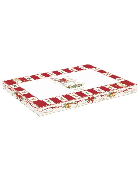 EASY LIFE PIATTO PORTATA 35 X 15 CM - CHRISTMAS TALE
