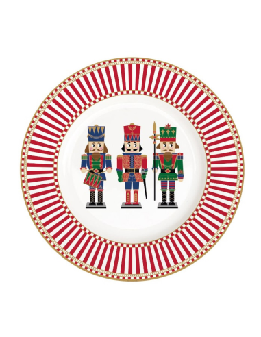 EASY LIFE SERVIZIO PIATTI NATALIZI 18 PEZZI IN...