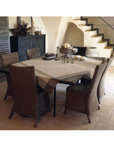 LE JACQUARD FRANCAIS COPRITAVOLA IN FIANDRA -...