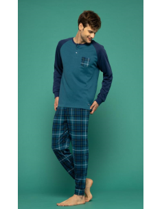 NOIDINOTTE PIGIAMA UOMO SERAFINO MANICA LUNGA E PANTALONE...