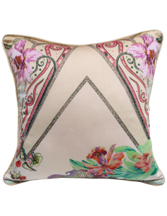 ETRO CUSCINO ARREDO 45 X 45 CM IN RASO DI COTONE