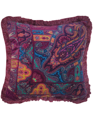 ETRO CUSCINO ARREDO 45 X 45 CM IN VELLUTO