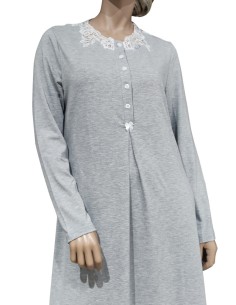 LIU JO CAMICIA DA NOTTE DONNA SERAFINO MANICA LUNGA -... 2