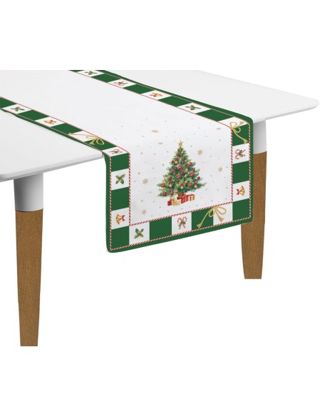 EASY LIFE SET 2 RUNNER NATALIZI 45 X 140 CM - CHRISTMAS TALE