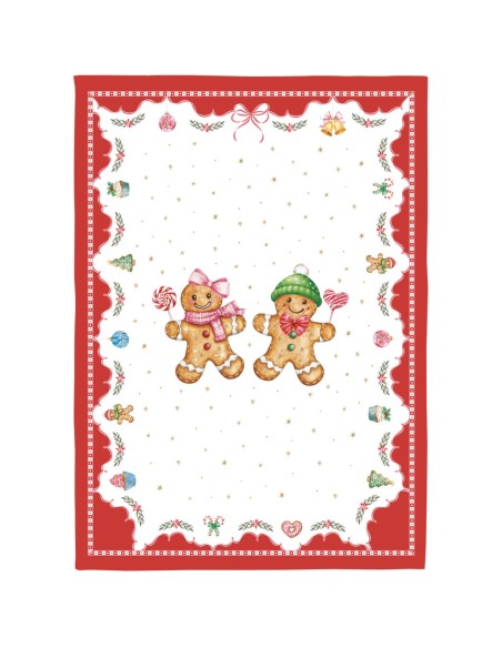 EASY LIFE SET 2 STROFINACCI NATALIZI 50 X 70 CM - SWEET CHRISTMAS