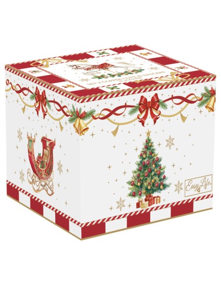 EASY LIFE SET 2 TAZZE CAFFE NATALIZIE 80 ML - CHRISTMAS TALE