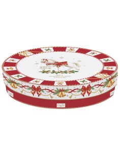 EASY LIFE SET 4 PIATTINI DESSERT 19 CM - CHRISTMAS TALE 2