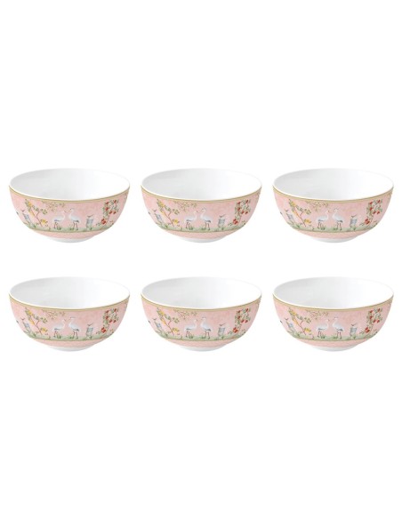 EASY LIFE SET 6 CIOTOLE Ø 12 CM - JARDIN DE REVES